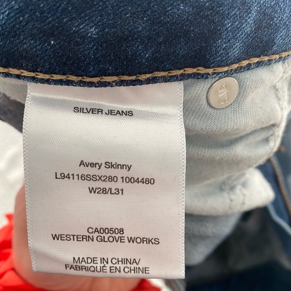 5 pairs of Silver jeans size 28 - Picture 7 of 10